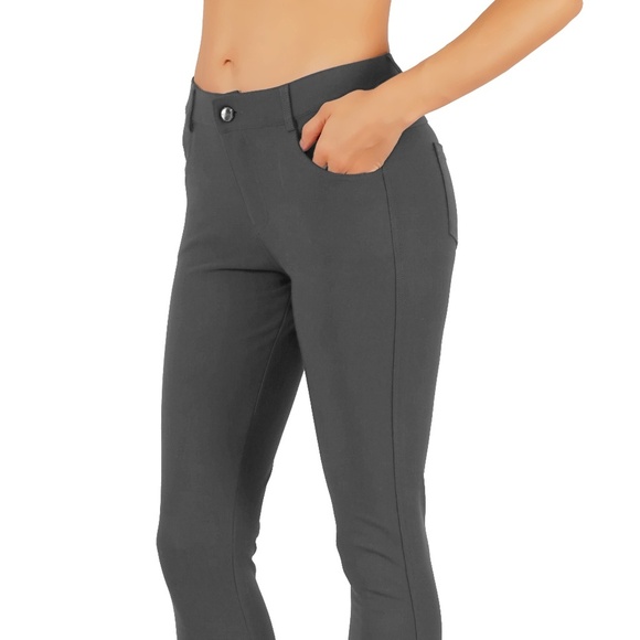 Women's Jean Look Buttery Soft Jeggings 01 - Picture 2 of 3